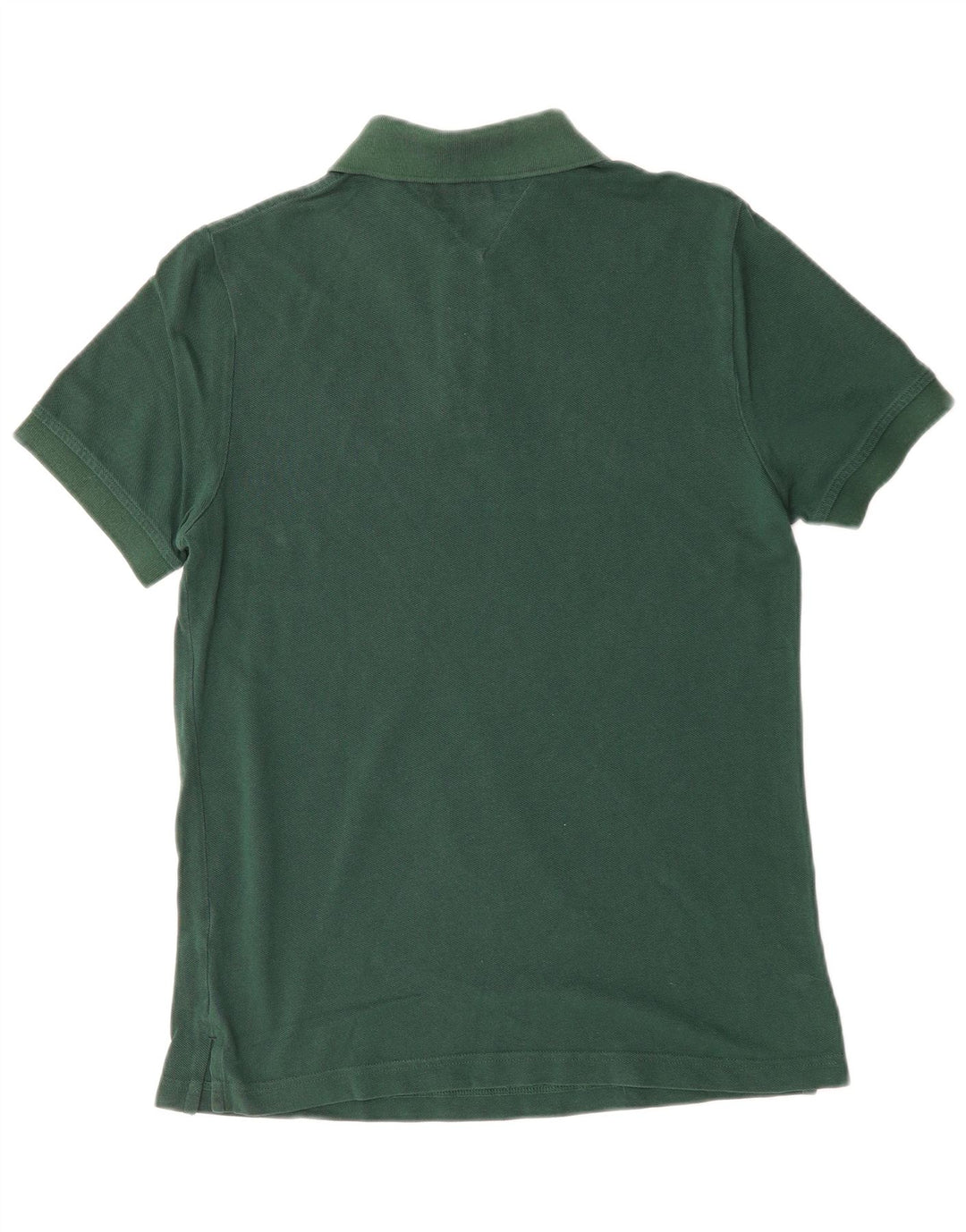 Tommy Hilfiger Polo Homme Vert Moyen Coton