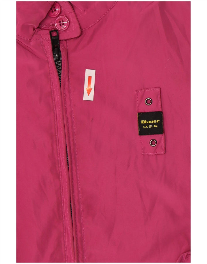 Blauer Bomber Fille 11-12 ans Rose Polyester