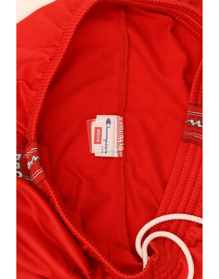 Champion Pantalon De Survêtement Graphique Homme Rouge Moyen Polyester