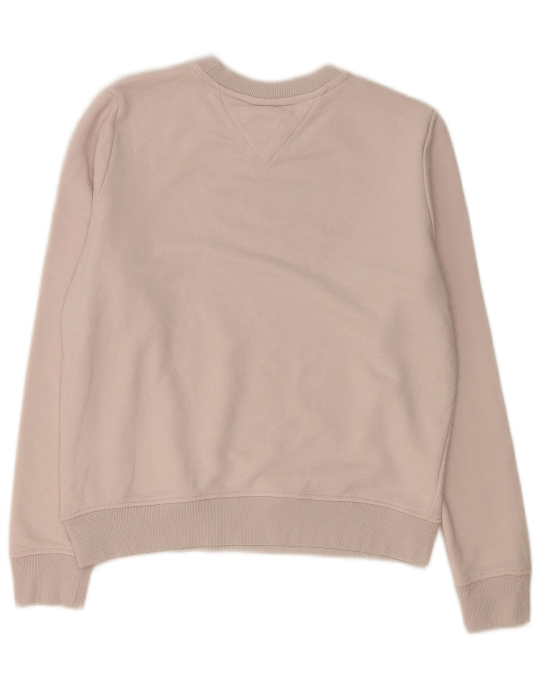 Tommy Hilfiger Sweat-shirt surdimensionné graphique pour femme UK 10 Petit Rose
