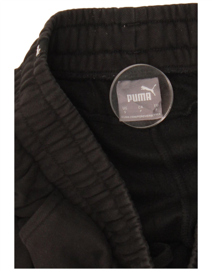 Puma Pantalon de survêtement pour homme en coton noir Taille S