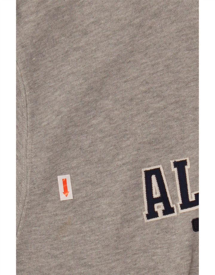 Champion Pull à Capuche Graphique Alabama Homme Petit Gris Coton Colorblock