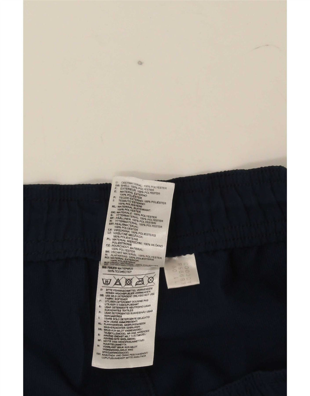 Adidas Short de sport pour homme Grand bleu marine Polyester