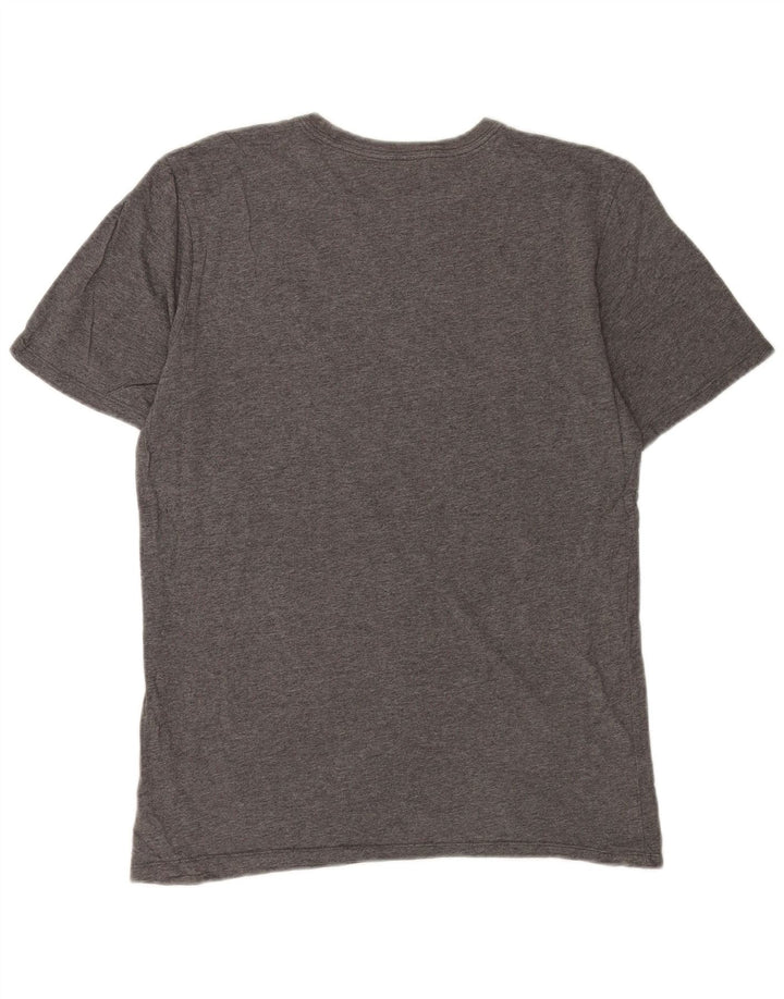 Nike T-Shirt Homme Gris Moyen Coton