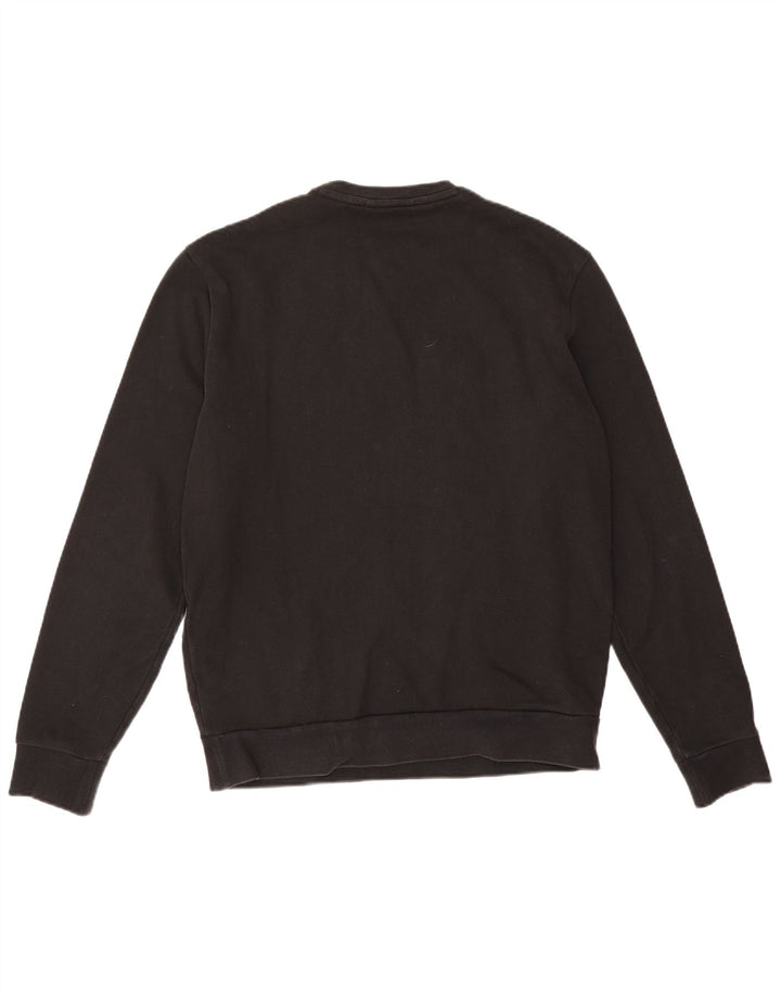 Armani Sweat-shirt graphique pour hommes, grand coton noir
