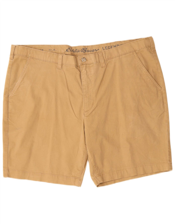 Eddie Bauer Short Chino Slim Homme W44 2XL Coton Beige