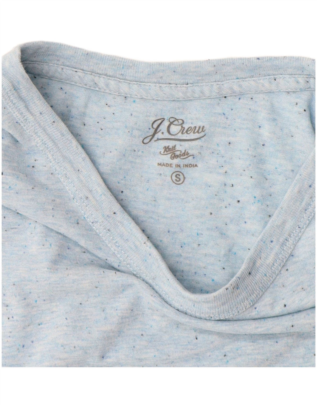 J. Crew T-Shirt Homme Petit Bleu Moucheté Coton