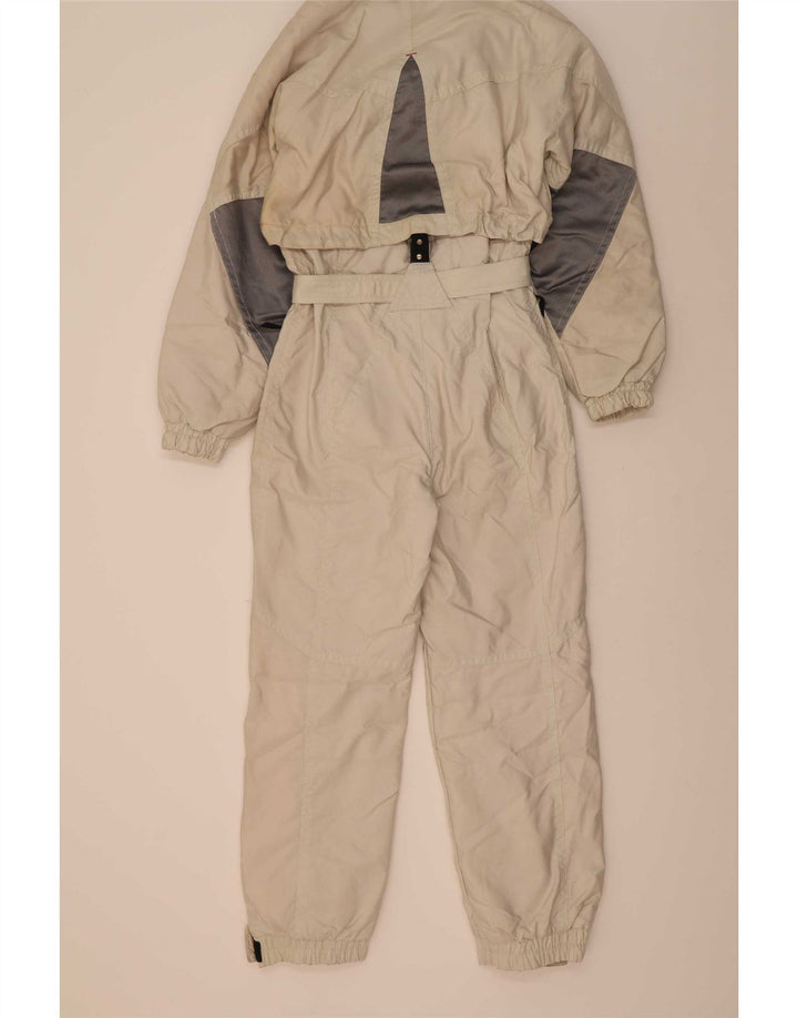Colmar Combinaison de Ski à Capuche Femme IT 46 Large Blanc Colourblock