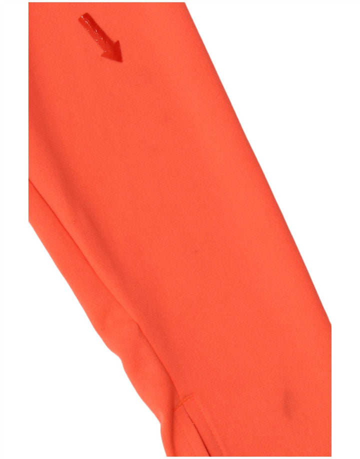 Nike Haut de survêtement à enfiler graphique Dri Fit pour femme UK 10 Small Orange