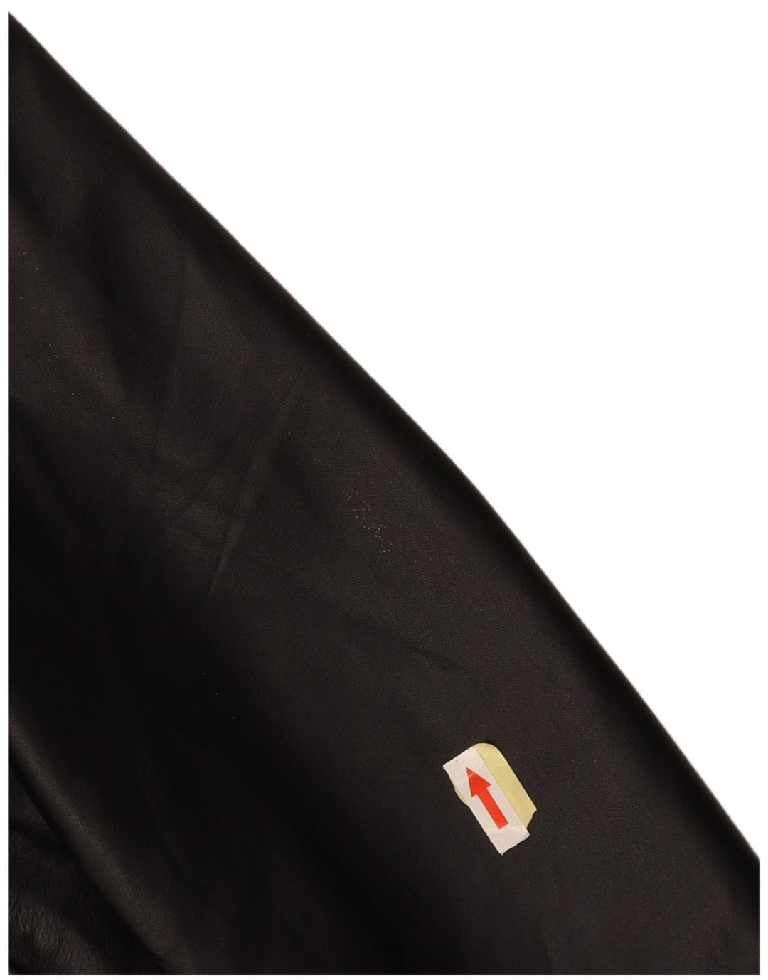 VINTAGE Veste en cuir homme IT 50 Grand cuir noir