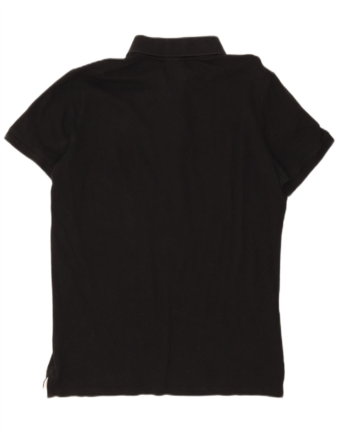 Diadora Polo Homme Noir Moyen Coton