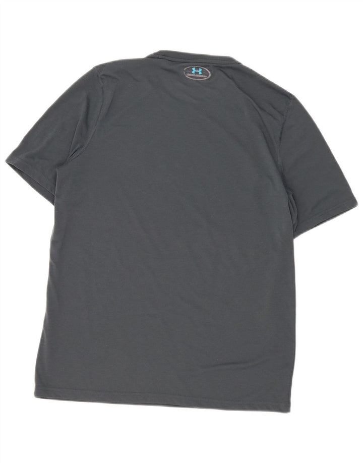 Under Armour Tee-Shirt Heat Gear Graphic Homme Gris Moyen