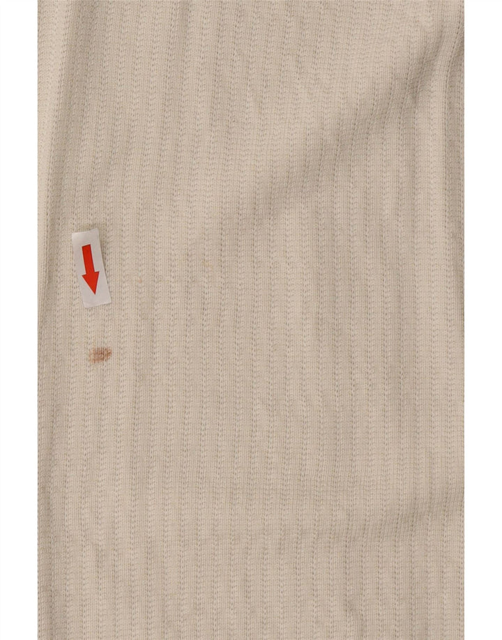 Zara T-Shirt Homme Haut Petit Blanc Lyocell