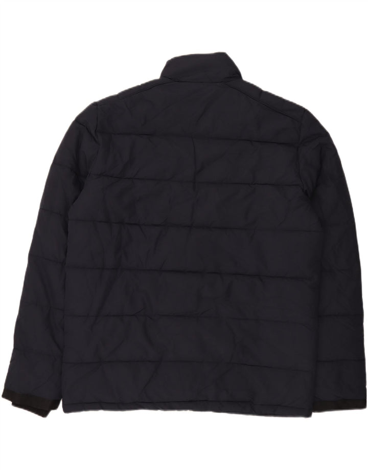 Marks & Spencer Veste matelassée pour homme UK 40 Large Bleu Marine Polyester
