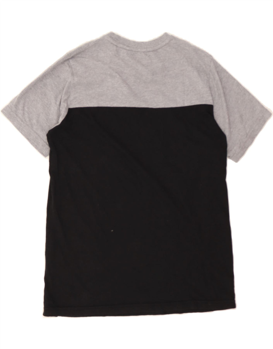 JACK & JONES Mens Graphic T-Shirt Top Medium Black Colourblock Cotton Vintage Jack & Jones and Second-Hand Jack & Jones from Messina Hembry 
