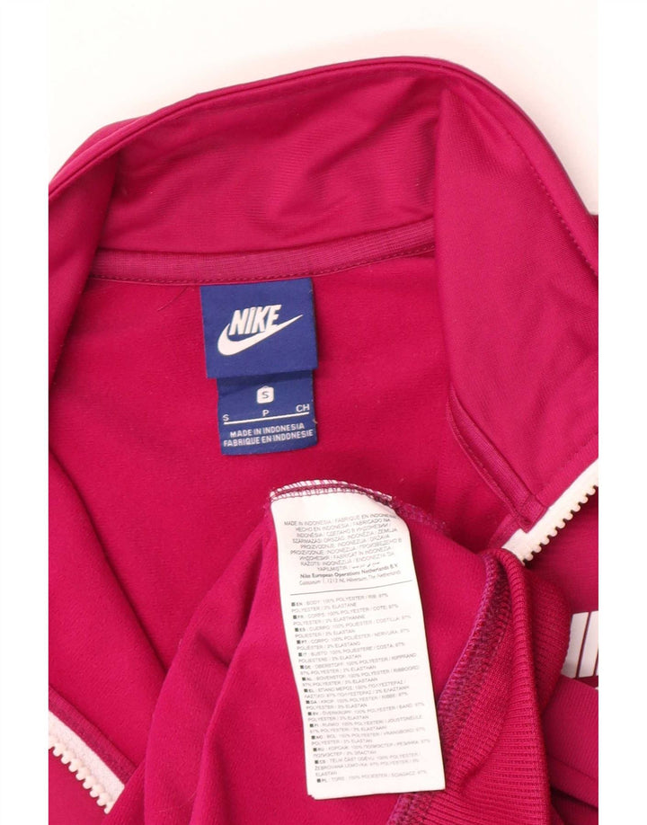 Nike Veste de survêtement pour femme UK 10 Petit Rose Polyester