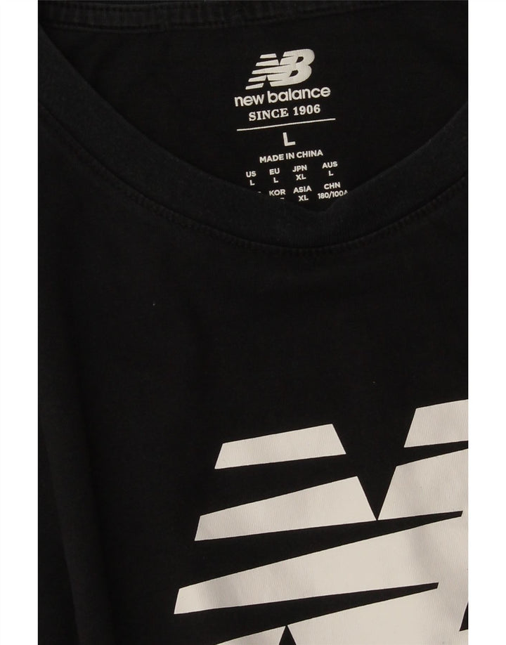 NEW BALANCE T-shirt graphique pour hommes Grand Noir