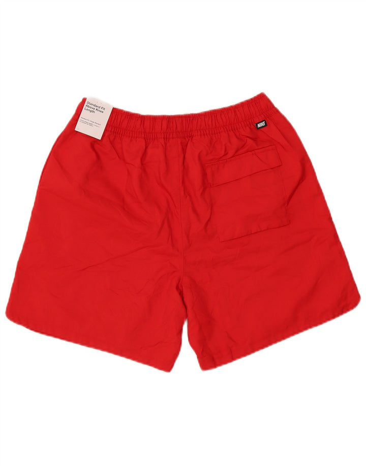 Short de bain Nike homme petit rouge polyester