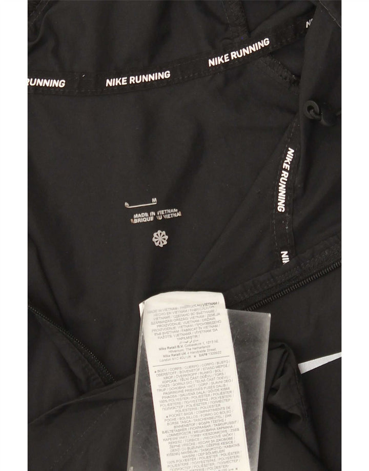 Nike Veste de survêtement à capuche pour femme UK 14 Noir moyen