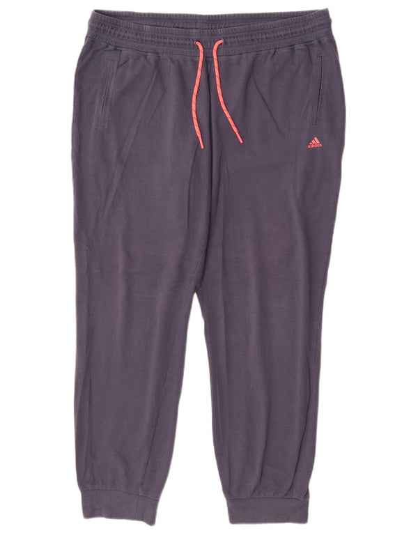 Adidas Pantalon de survêtement pour femme Joggers UK 20/22 XL Bleu marine