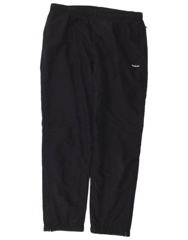 Reebok Pantalon De Survêtement Homme Bleu Marine Moyen Polyester