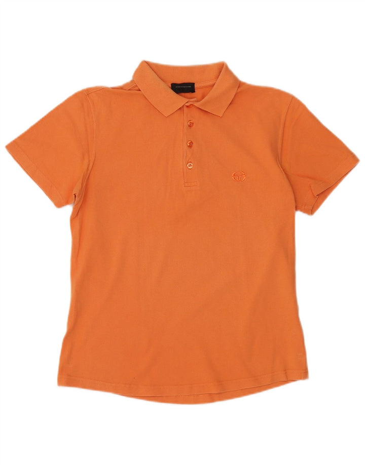 SERGIO TACCHINI Polo Homme IT 48 Petit Orange Coton