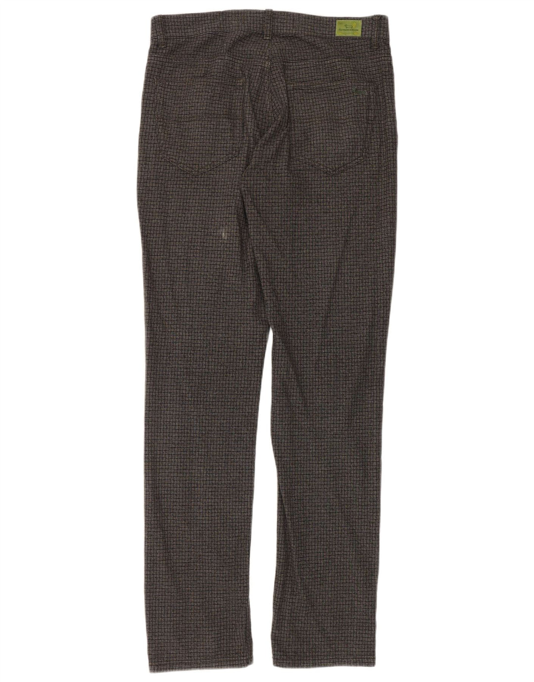 Harmont & Blaine Pantalon décontracté pour homme IT 48 Medium W34 L34 Gris à carreaux