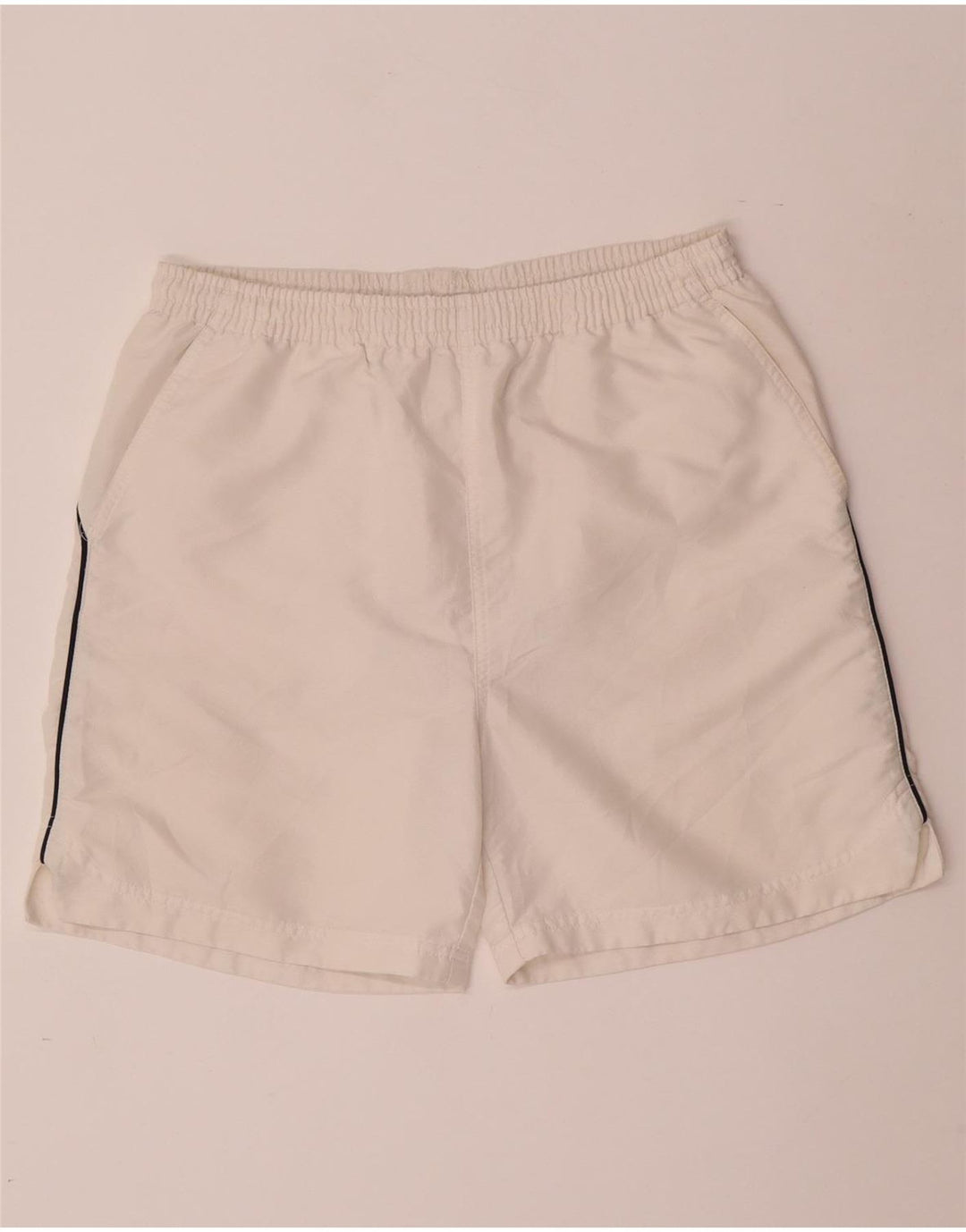 FILA Short de sport homme petit blanc polyester