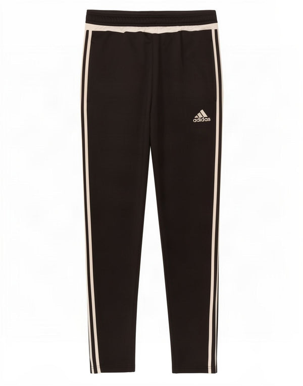 Adidas Pantalon de Survêtement Climalite Homme Noir Moyen Polyester Colorblock