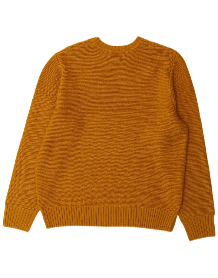 Marks & Spencer Pull col rond pour homme en acrylique jaune grand