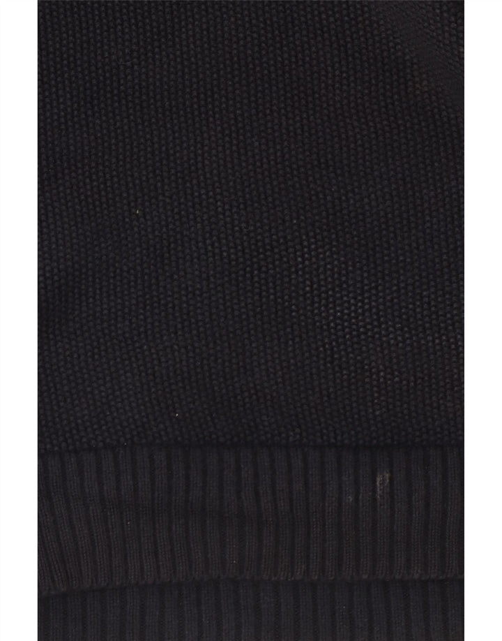 Marks & Spencer Pull à col rond pour homme Bleu marine moyen Colourblock