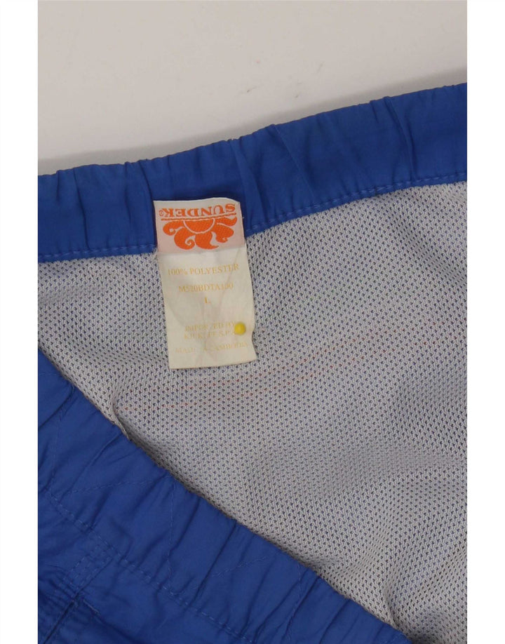 Sundek Short de bain homme grand bleu polyester