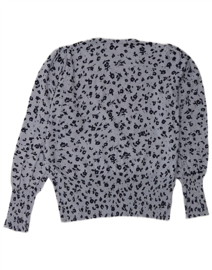 MARKS & SPENCER Pull à col rond pour femme UK 14 Large Bleu