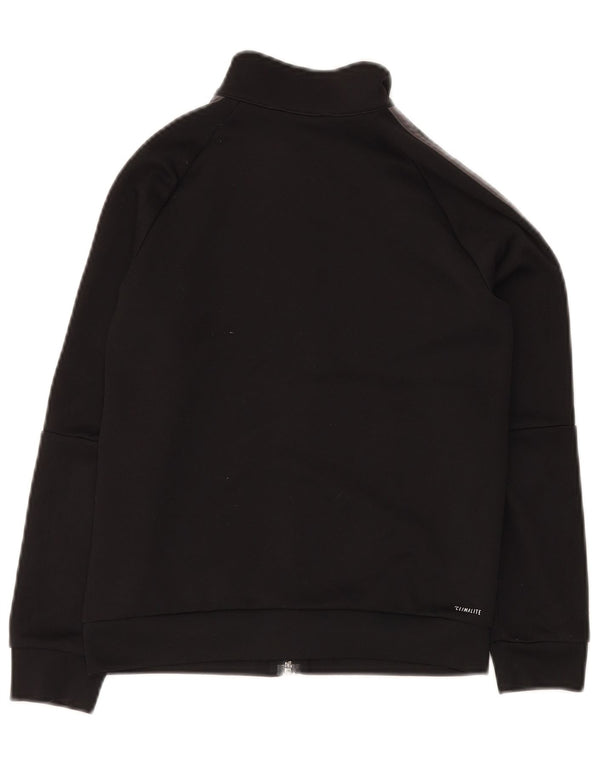 ADIDAS Veste de Survêtement Garçon 9-10 ans Noir Polyester
