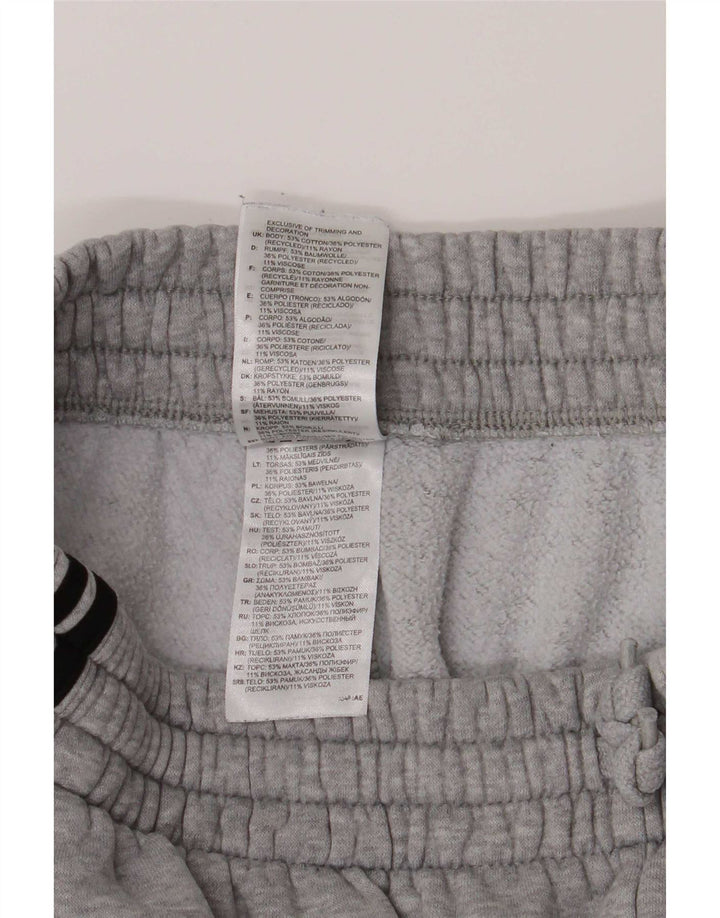 Adidas Pantalon de survêtement pour homme en coton gris moyen