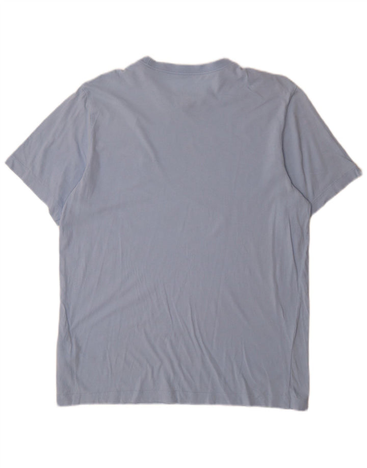 Nike T-Shirt Homme Grand Bleu Coton