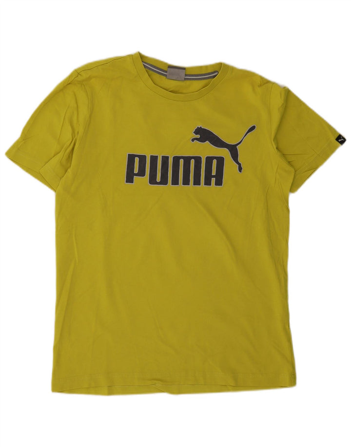 Puma T-Shirt Graphic Homme Petit Jaune