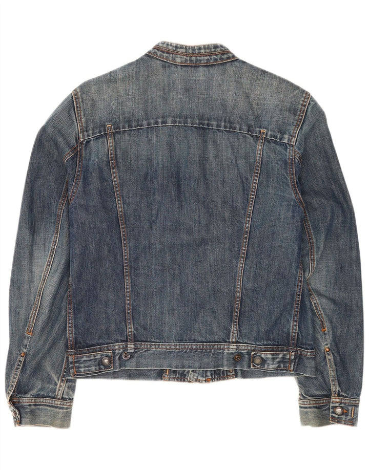 GAS Veste en Jean Femme UK 14 Coton Bleu Moyen