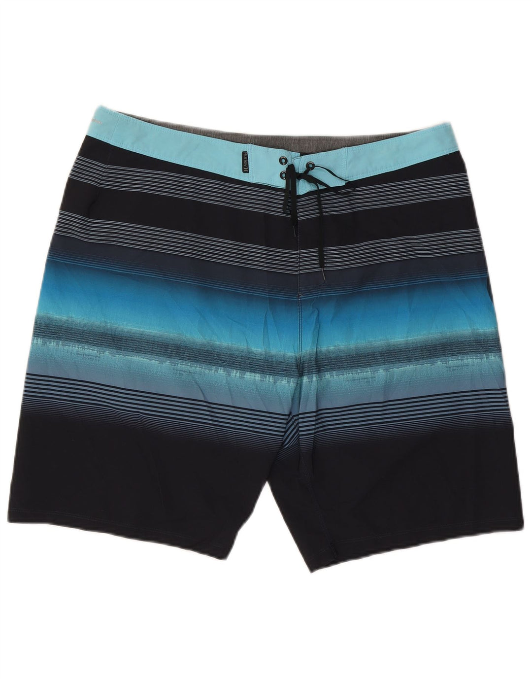 Hurley Short de bain homme grand bleu rayé polyester