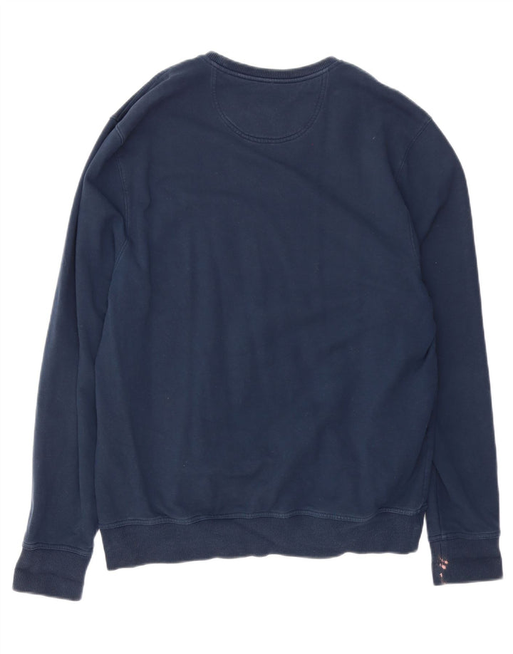 MICHAEL KORS Sweat Homme Pull XL Bleu Marine Coton
