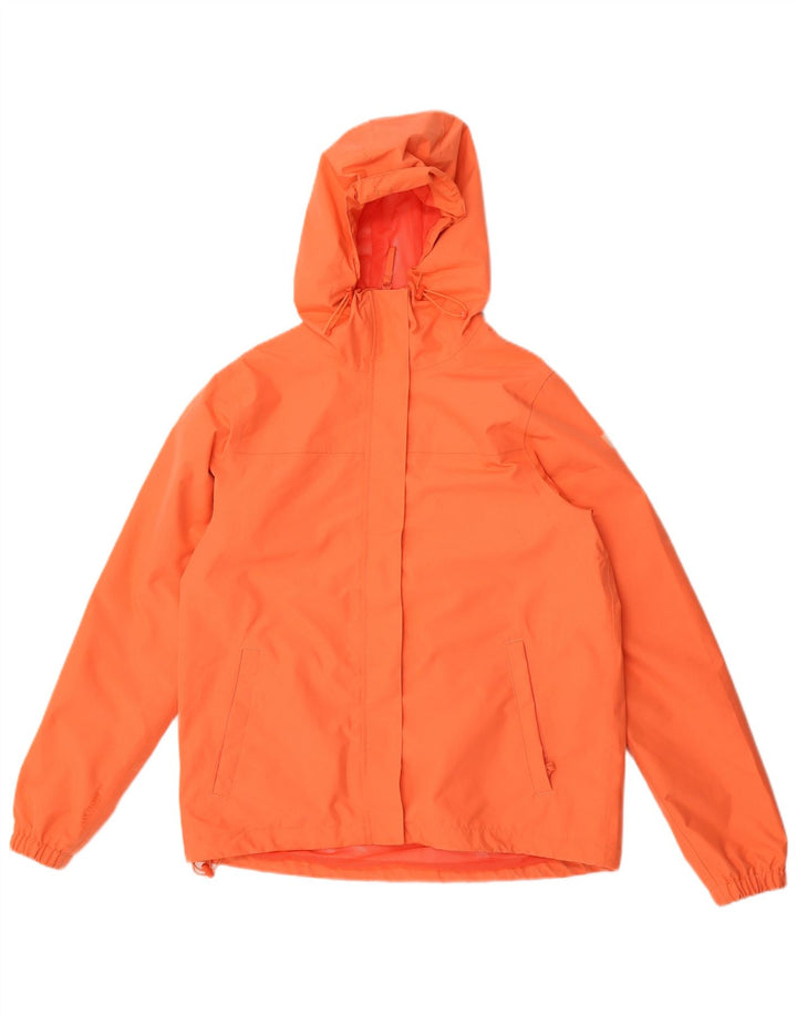 Helly Hansen Veste de pluie à capuche pour femme UK 14 Orange moyen Polyester