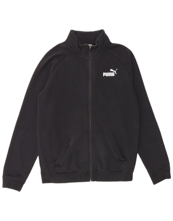 PUMA Veste de survêtement pour homme Petit Noir Coton
