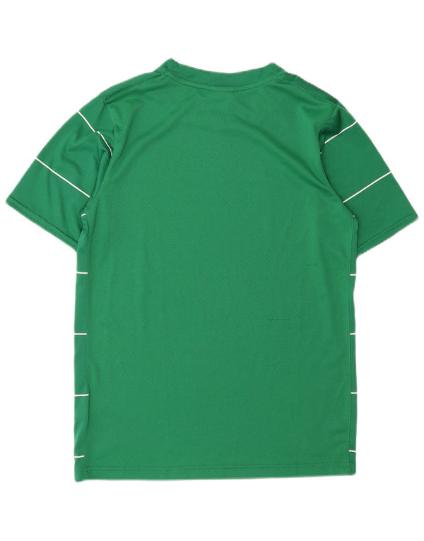Nike Garçons Graphic T-Shirt Top 12-13 ans Large Vert Rayé Polyester