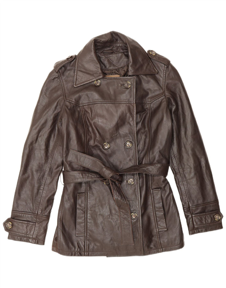 Conbipel Veste Militaire Double Boutonnage Femme IT 42 Marron Moyen