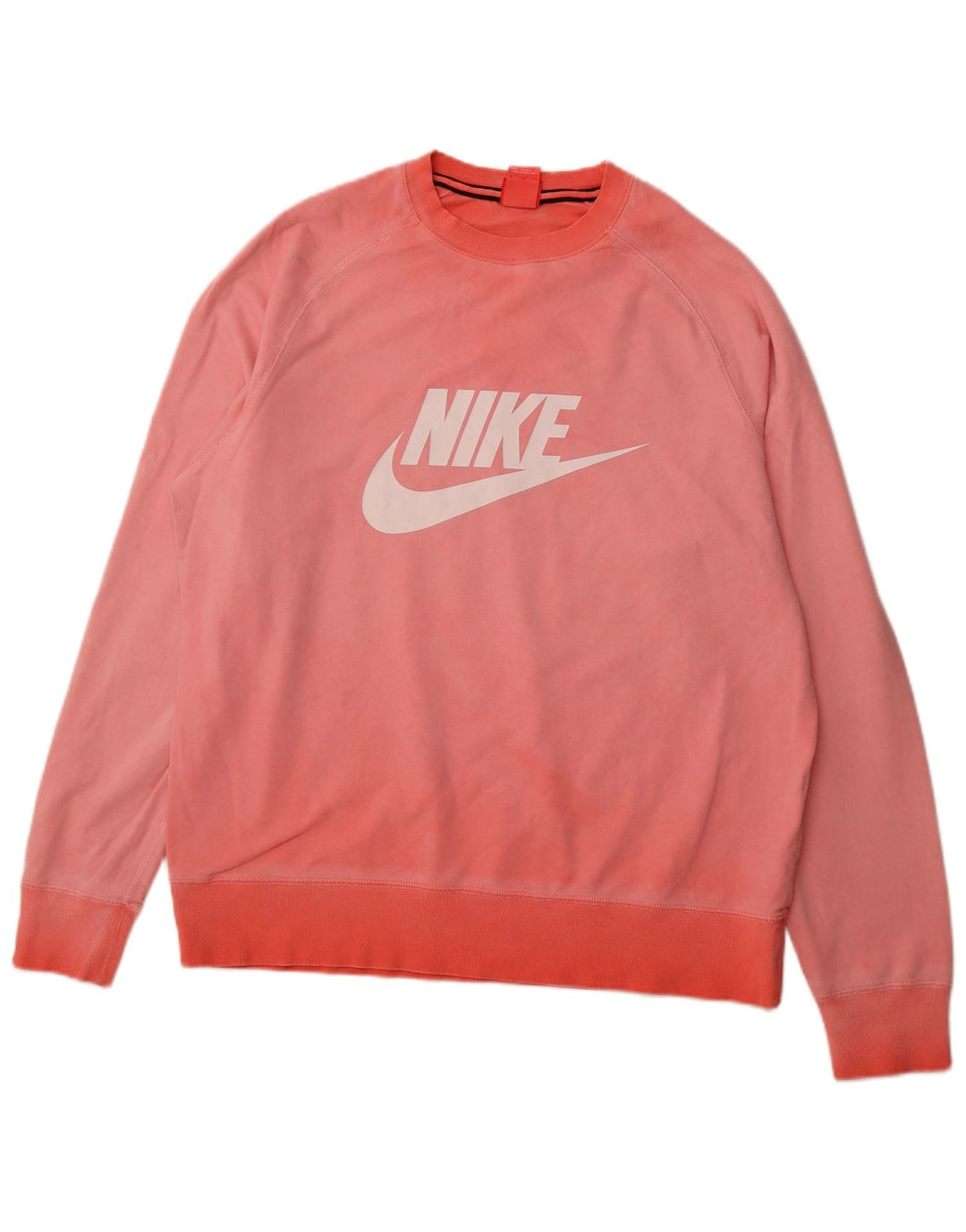 NIKE Sweat-shirt graphique pour homme XL en coton rose