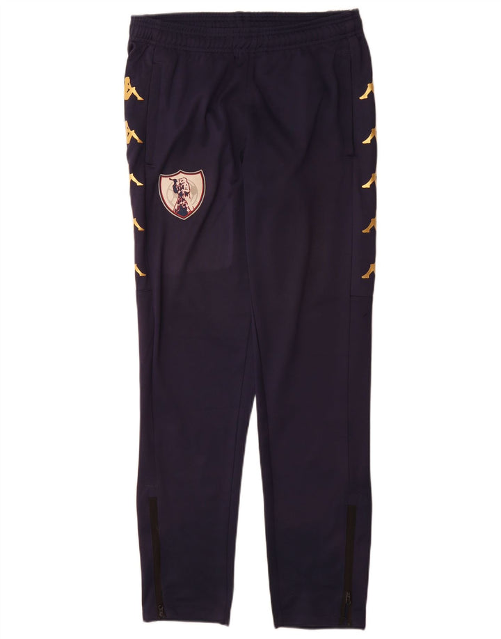 Kappa Pantalon de Survêtement Sambenedettese Graphic Homme Bleu Marine Moyen