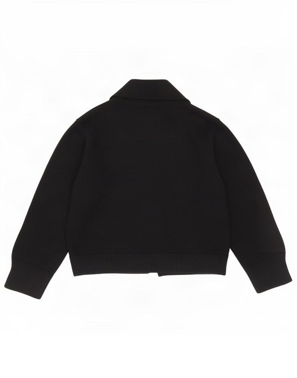 Gap Pull Boléro à Manches 3/4 pour Femme UK 10 Petit Nylon Noir
