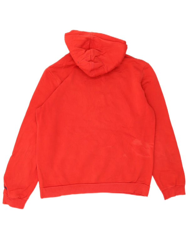 Puma Pull à capuche graphique pour garçon 15-16 ans 2XL Rouge Coton