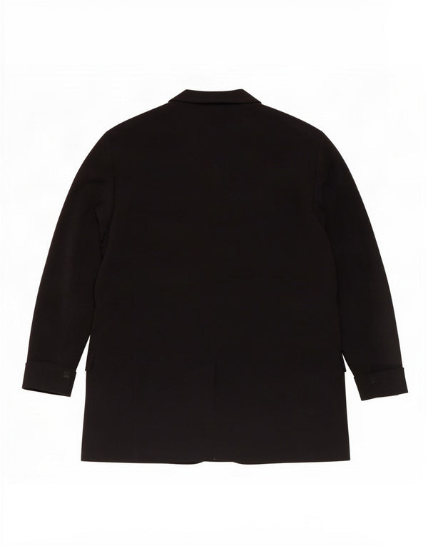 Zara Veste blazer ouverte à manches 3/4 pour femme UK 18 XL Noir
