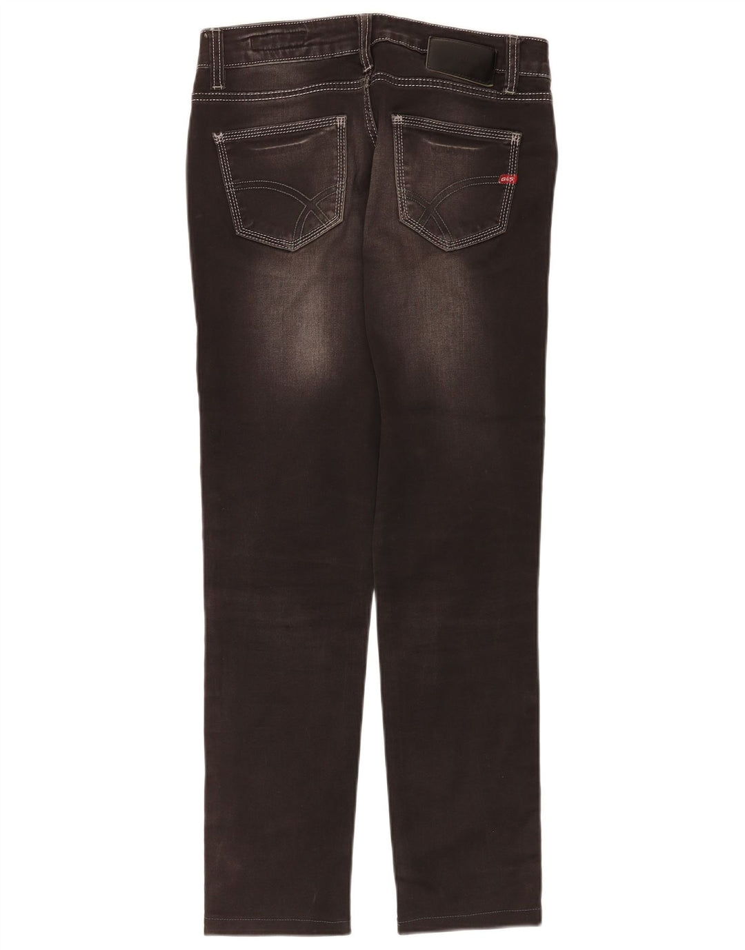 Gas Jean Slim Femme W31 L30 Noir Coton